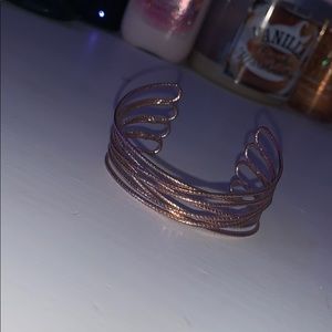 Rose gold bracelet